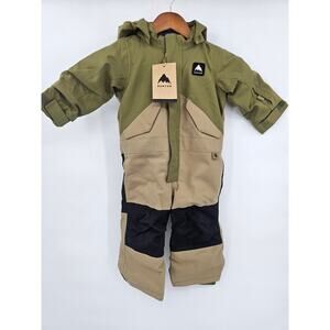 Burton Boys 18M Toddler's 2L One Piece Martini Olive/Kelp NWT